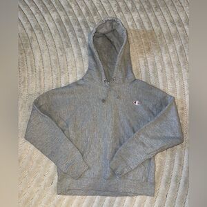 Champion Men's Heather Gray Hoodie